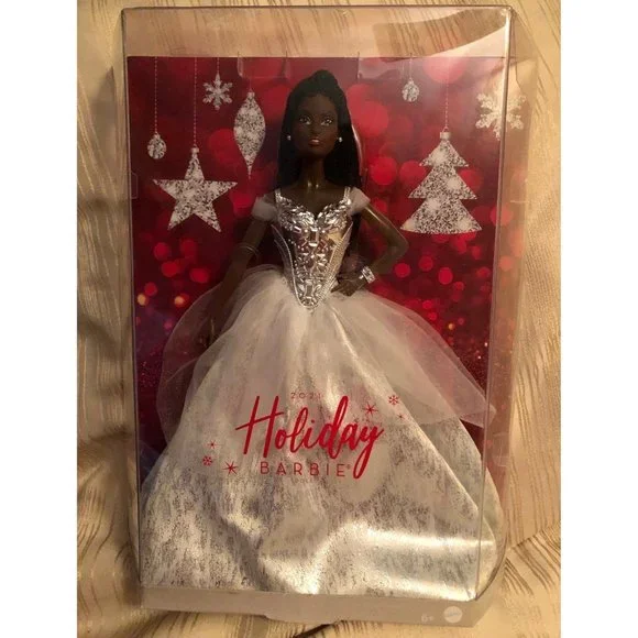 Barbie | Toys | New Holiday Barbie 22 African American With Braids Silver White Gown | Poshmark Barbie | Toys | New Holiday Barbie 22 African American With Braids Silver White Gown | Poshmark